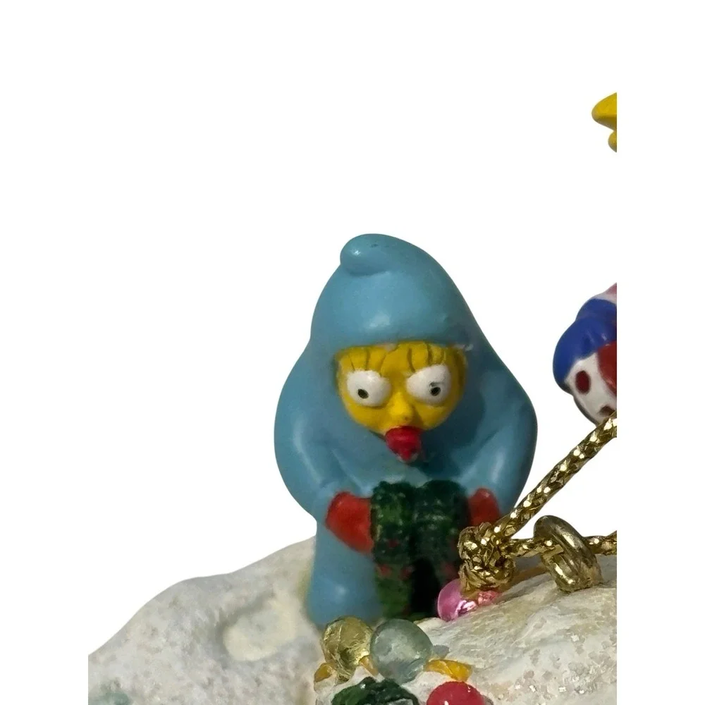 2004 Simpsons Bradford Christmas Ornament Illuminated 